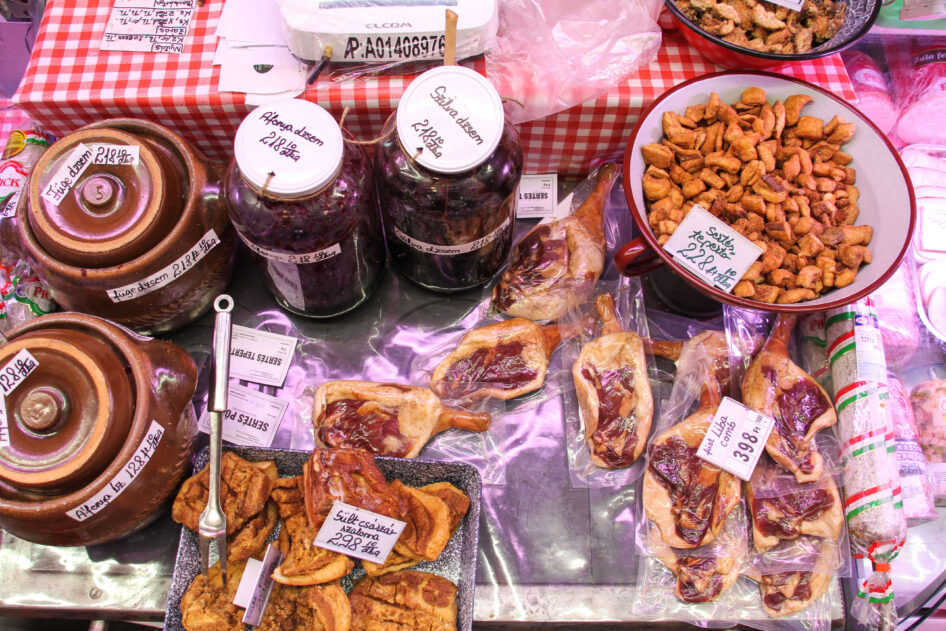 Budapest Kórház Utcai Market homemade jams
