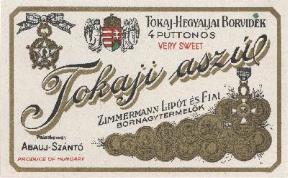 Tokaj Jewish Wine Heritage_Zimmerman_Aszu