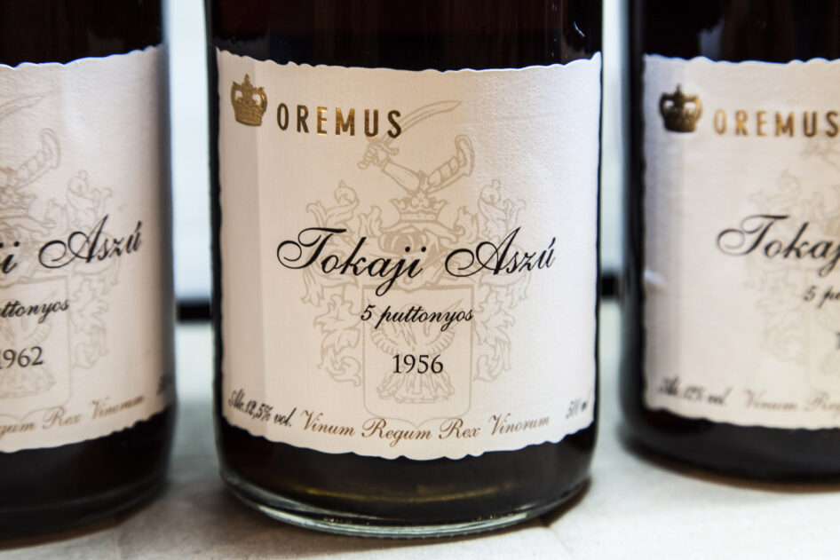 Tokaji aszu old vintage 1956